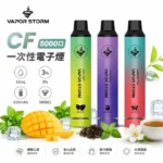 🔥限時買5送1🔥 VAPOR STORM 風暴5000口一次性電子煙 | 10ml油倉 Type-C快充 | 15種口味 台灣現貨