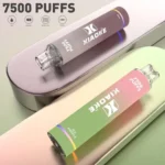 XIAOKE 梟客 7500口一次性電子煙 | 8ml油倉 650mAh電池 | Type-C快充  氣動感應 20種口味 台灣現貨：圖片 2